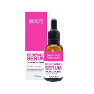 Beauty Formulas Renewing 10% AHA + 2% BHA Clarify + Refine Serum
